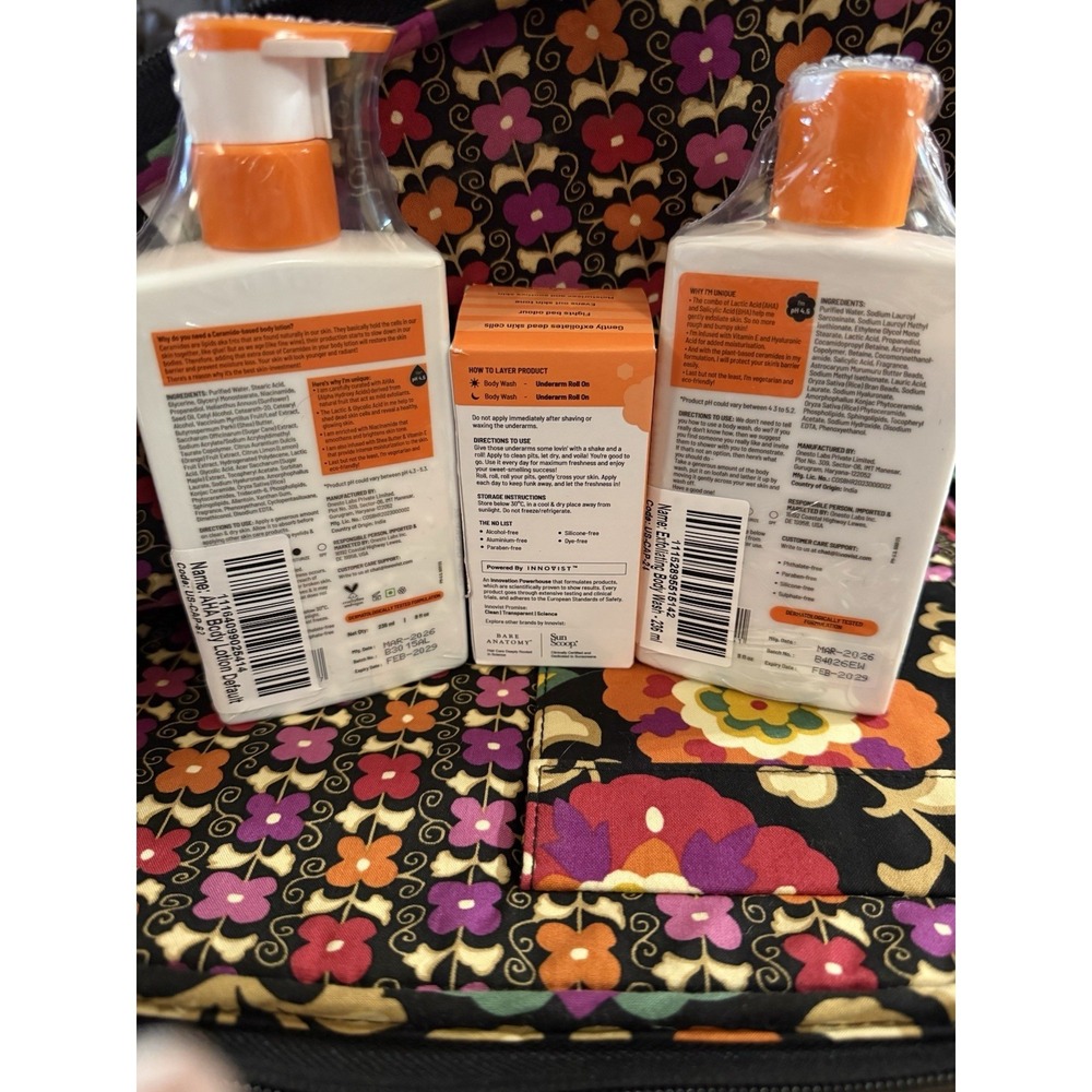 Chemist at Play Daily Set Exfoliating body wash, body lotion, and under arm roll - Picture 2 of 5